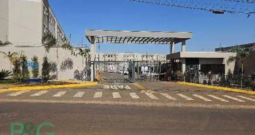 Apartamento com 2 dormitórios à venda, 43 m² por r$ 144.639 - chácaras pedro corrêa de carvalho - ribeirão preto/sp