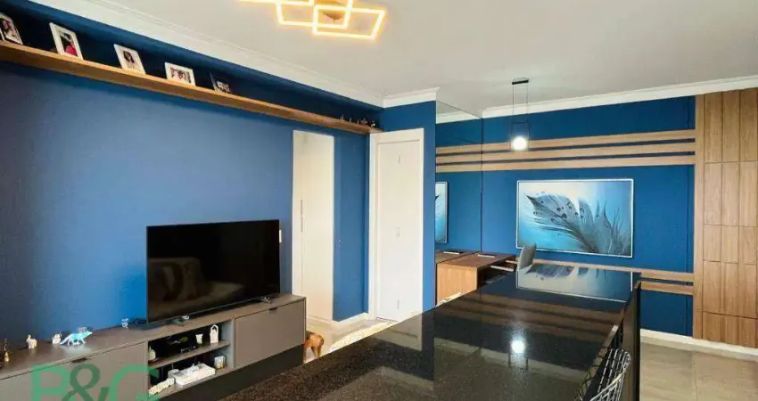 Apartamento com 1 dormitório à venda, 49 m² por r$ 960.000 - mirandópolis - são paulo/sp