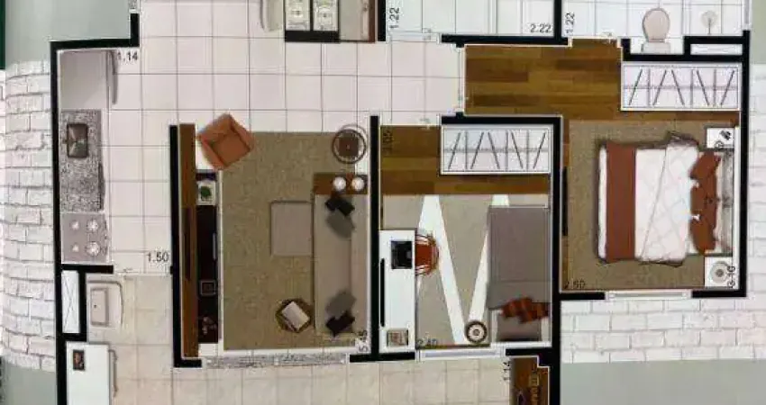 Apartamento com 2 dormitórios à venda, 59 m² por r$ 450.000 - casa verde - são paulo/sp