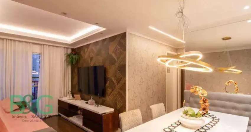 Apartamento com 2 dormitórios à venda, 58 m² por r$ 519. - jardim flor da montanha - guarulhos/sp