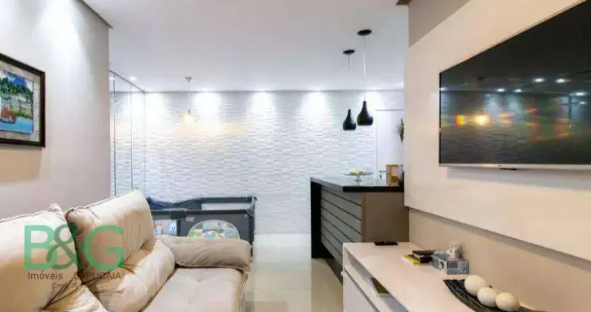 Apartamento com 2 dormitórios à venda, 68 m² por r$ 649. - jardim flor da montanha - guarulhos/sp