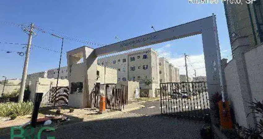 Apartamento com 2 dormitórios à venda, 43 m² por r$ 178.453 - jardim ouro branco - ribeirão preto/sp