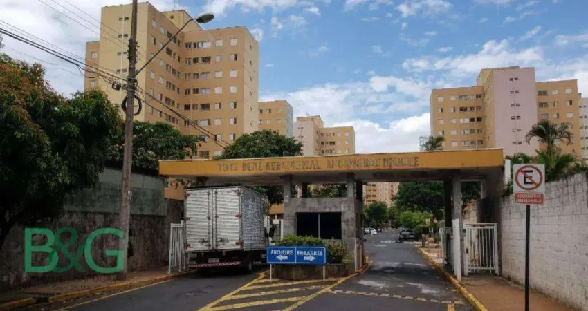 Apartamento com 2 dormitórios à venda, 52 m² por r$ 85.163,00 - jardim palma travassos - ribeirão preto/sp