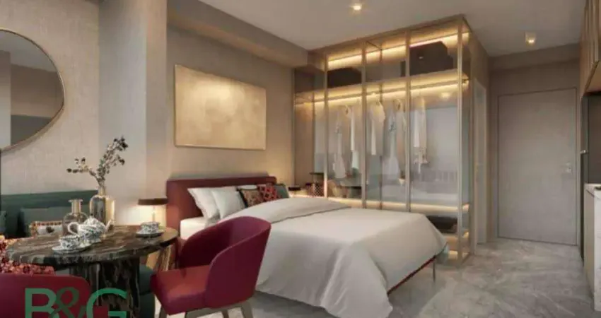 Studio com 1 dormitório à venda, 25 m² por r$ 470. - perdizes - são paulo/sp