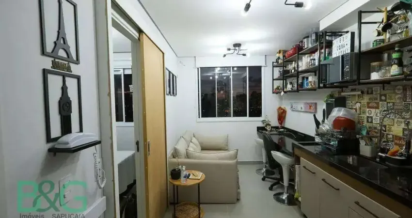 Apartamento com 1 dormitório à venda, 24 m² por r$ 249.000 - jardim prudência - são paulo/sp