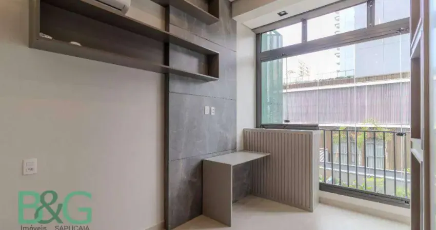 Studio com 1 dormitório à venda, 21 m² por r$ 410.000,00 - santo amaro - são paulo/sp