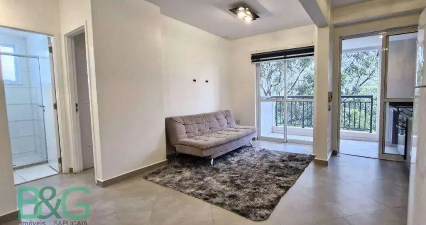 Studio com 1 dormitório à venda, 38 m² por r$ 320.000 - morumbi - são paulo/sp