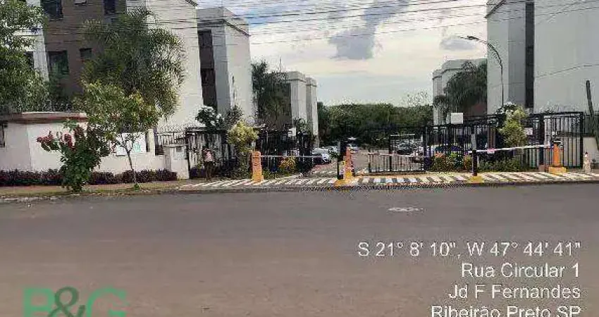 Apartamento com 2 dormitórios à venda, 42 m² por r$ 94.815,14 - recanto das palmeiras - ribeirão preto/sp