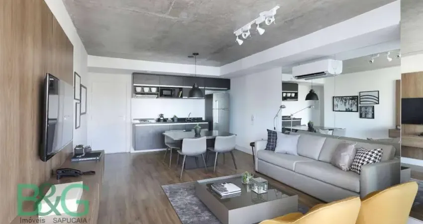 Apartamento com 1 dormitório para alugar, 70 m² por r$ 7.836/mês - berrini - são paulo/sp