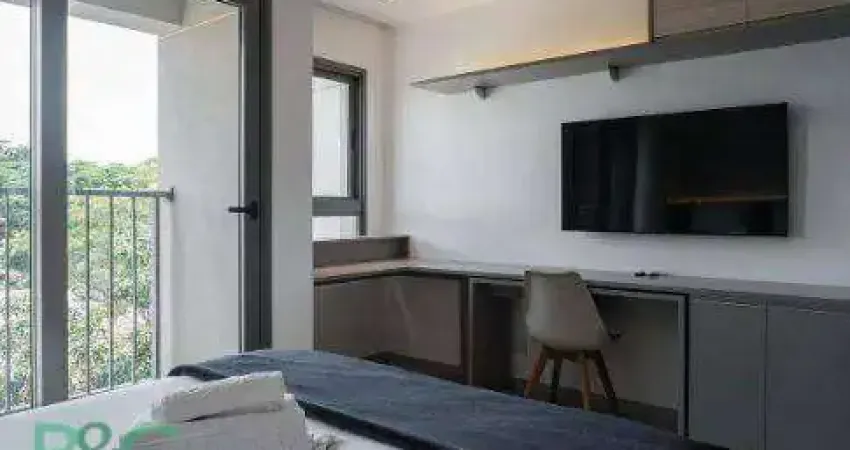 Apartamento com 1 dormitório à venda, 25 m² por r$ 499.000 - campo belo - são paulo/sp