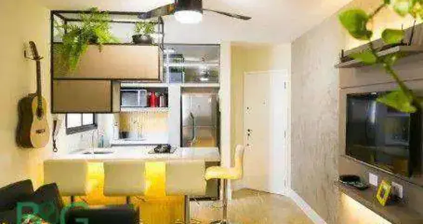 Apartamento com 1 dormitório à venda, 38 m² por r$ 420.000 - bela vista - são paulo/sp