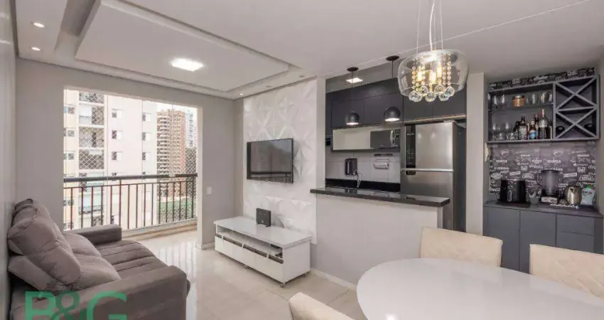 Apartamento com 2 dormitórios à venda, 53 m² por r$ 460.000,00 - portal do morumbi - são paulo/sp