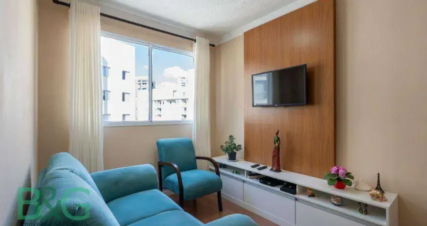 Apartamento com 2 dormitórios à venda, 43 m² por r$ 300.000 - parque rebouças - são paulo/sp