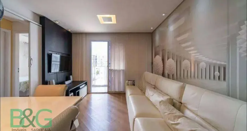 Apartamento com 2 dormitórios à venda, 56 m² por r$ 369.000 - vila alzira - santo andré/sp