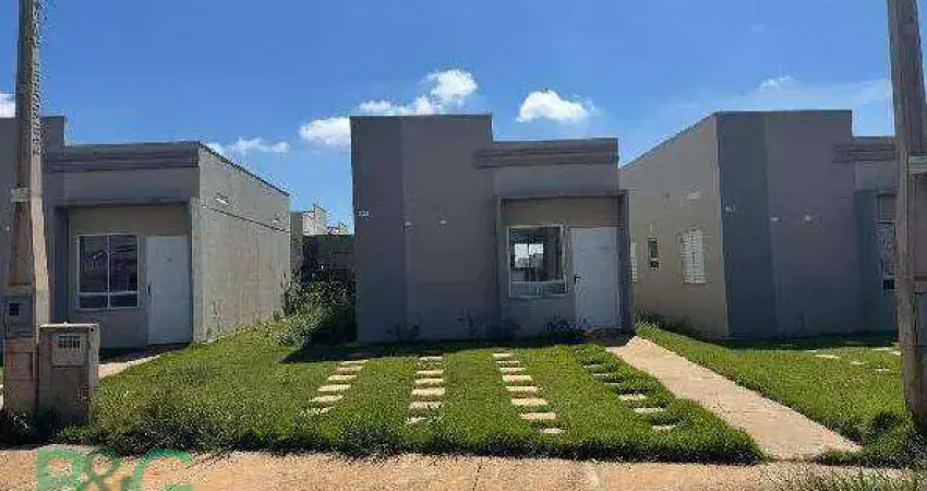 Casa com 2 dormitórios à venda, 44 m² por r$ 169.532 - santa iria - ribeirão preto/sp