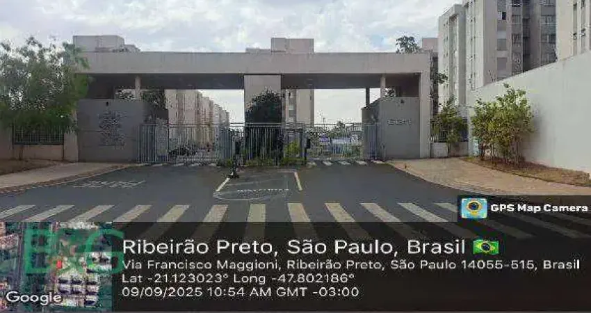 Apartamento com 2 dormitórios à venda, 47 m² por r$ 211.840 - valentina figueiredo - ribeirão preto/sp