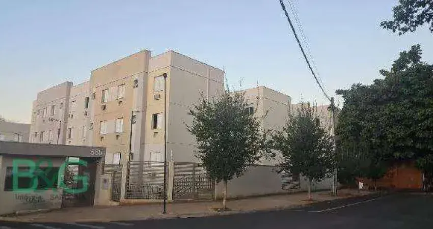 Apartamento com 2 dormitórios à venda, 42 m² por r$ 84.306 - vila abranches - ribeirão preto/sp