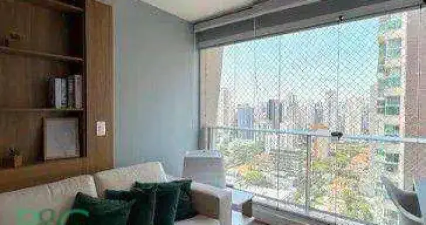 Studio com 1 dormitório à venda, 34 m² por r$ 648.950,00 - brooklin - são paulo/sp