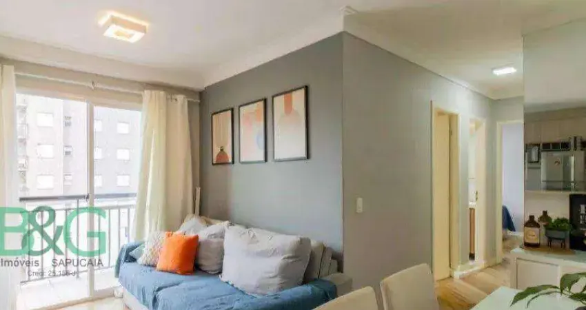 Apartamento com 2 dormitórios à venda, 55 m² por r$ 389.000 - vila augusta - guarulhos/sp