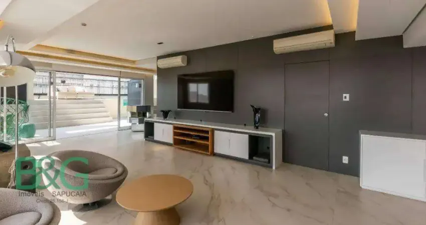 Cobertura com 4 dormitórios, 310 m² - venda por r$ 15.500.000,00 ou aluguel por r$ 63.455,20/mês - moema - são paulo/sp