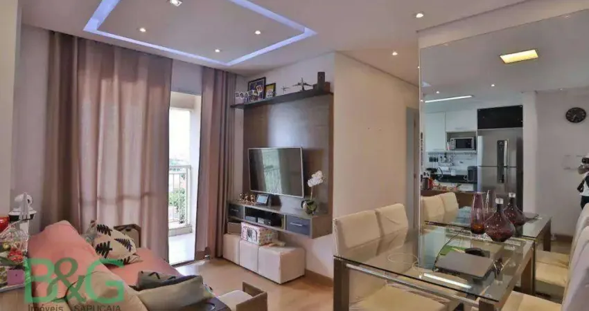 Apartamento com 2 dormitórios à venda, 59 m² por r$ 544.000 - belenzinho - são paulo/sp