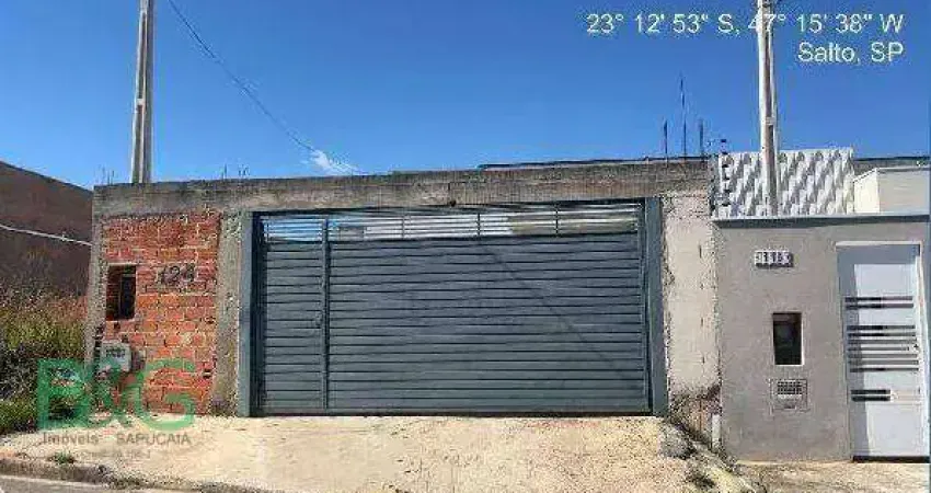 Casa com 2 dormitórios à venda, 45 m² por r$ 178.471 - residencial parque imperial - salto/sp