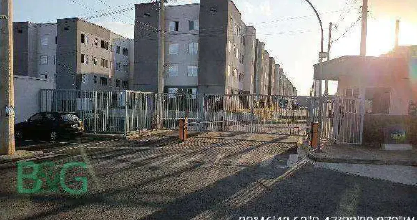 Apartamento com 2 dormitórios à venda, 42 m² por r$ 144.976 - recreio alvorada - santa bárbara d'oeste/sp