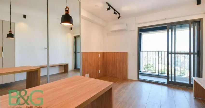 Studio com 1 dormitório, 26 m² - venda por r$ 500.000,00 ou aluguel por r$ 4.260,00/mês - cerqueira césar - são paulo/sp