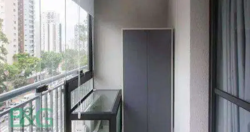 Studio à venda, 28 m² por r$ 569.000,00 - brooklin paulista - são paulo/sp