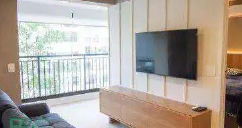 Apartamento com 1 dormitório à venda, 35 m² por r$ 874.000 - brooklin paulista - são paulo/sp