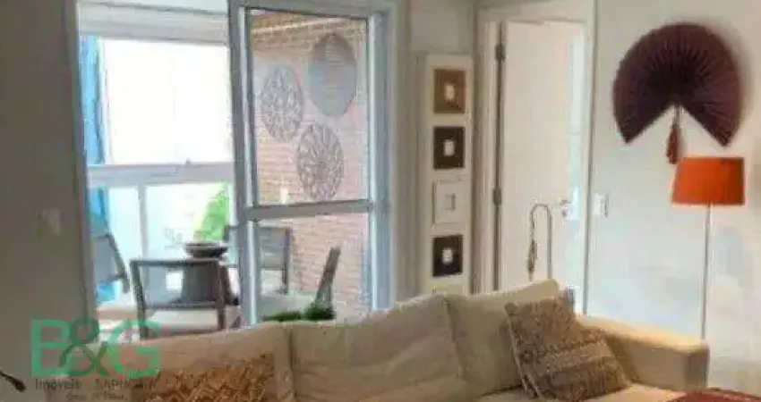 Apartamento com 1 dormitório à venda, 20 m² por r$ 379.000 - jardim das acácias - são paulo/sp