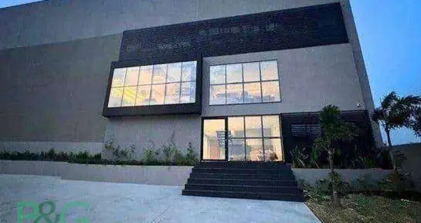 Galpão para alugar, 1400 m² por r$ 85.000/mês - portão - arujá/sp