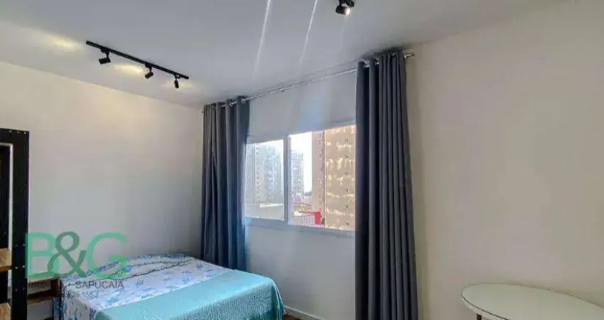 Studio com 1 dormitório à venda, 28 m² por r$ 289. - belém - são paulo/sp