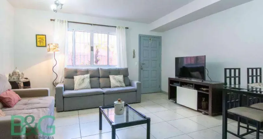 Sobrado com 3 dormitórios, 148 m² - venda por r$ 990.000 ou aluguel por r$ 4.453/mês - vila do bosque - são paulo/sp