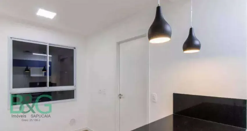 Apartamento com 2 dormitórios à venda, 38 m² por r$ 349. - vila das bandeiras - guarulhos/sp