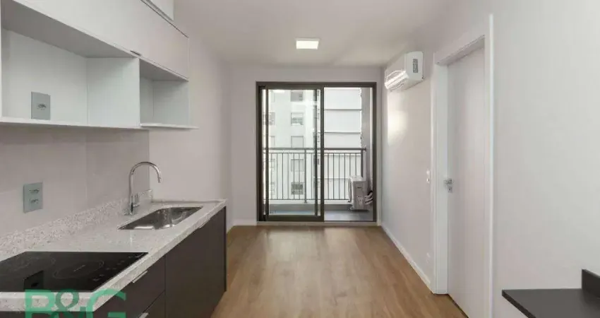 Apartamento com 1 dormitório, 32 m² - venda por r$ 560.000 ou aluguel por r$ 4.250/mês - campo belo - são paulo/sp