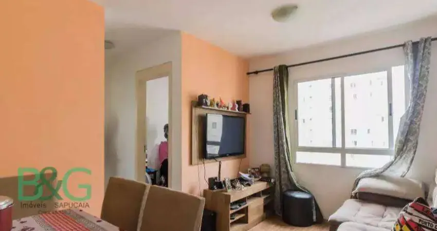 Apartamento com 2 dormitórios à venda, 45 m² por r$ 338. - ponte grande - guarulhos/sp