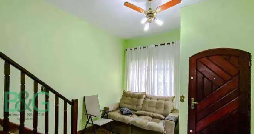 Sobrado com 2 dormitórios à venda, 80 m² por r$ 439.000 - mooca - são paulo/sp