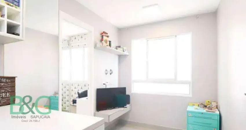 Apartamento com 2 dormitórios à venda, 36 m² por r$ 289. - vila das bandeiras - guarulhos/sp