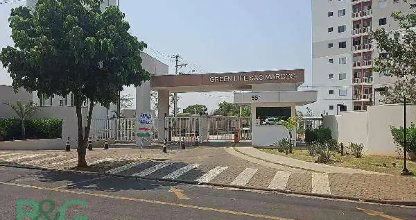 Apartamento com 2 dormitórios à venda, 53 m² por r$ 207.322 - jardim são marcos - são josé do rio preto/sp