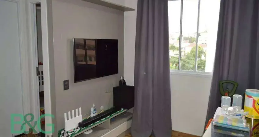 Apartamento com 2 dormitórios à venda, 45 m² por r$ 419.000 - cambuci - são paulo/sp
