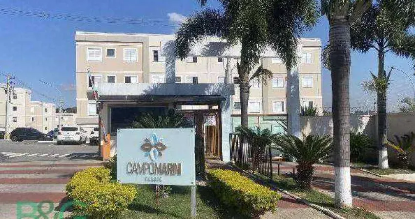 Apartamento com 2 dormitórios à venda, 40 m² por r$ 139.792 - residencial frei galvão - são josé dos campos/sp