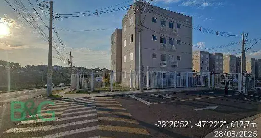Apartamento com 2 dormitórios à venda, 42 m² por r$ 125.510 - aparecidinha - sorocaba/sp