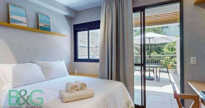 Apartamento com 1 dormitório à venda, 38 m² por r$ 571.000 - vila madalena - são paulo/sp