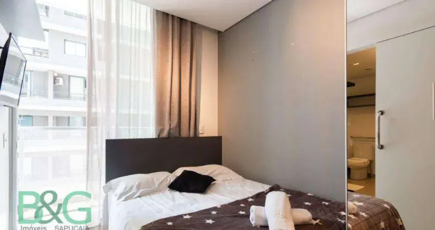 Apartamento com 1 dormitório à venda, 20 m² por r$ 320.000,00 - consolação - são paulo/sp