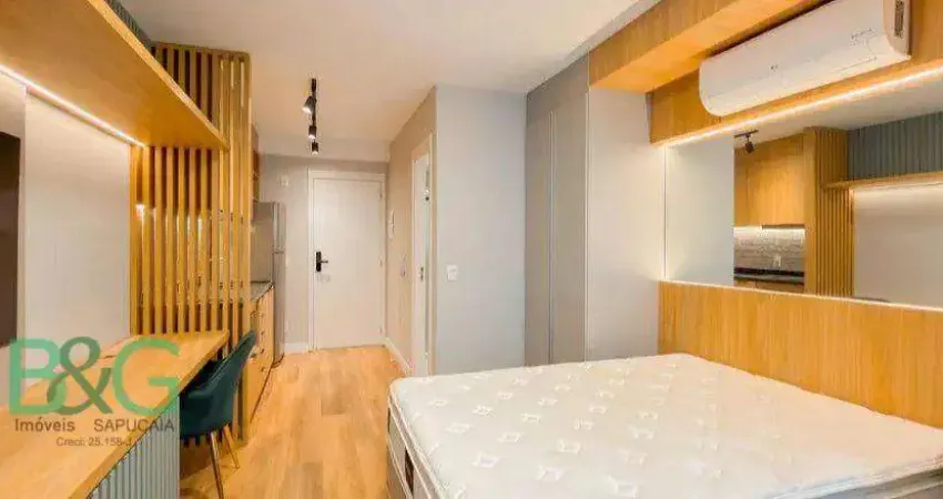 Studio com 1 dormitório à venda, 28 m² por r$ 609.000 - vila mariana - são paulo/sp