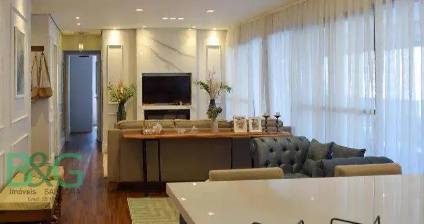 Apartamento com 2 dormitórios à venda, 124 m² por r$ 2.449.000 - tatuapé - são paulo/sp