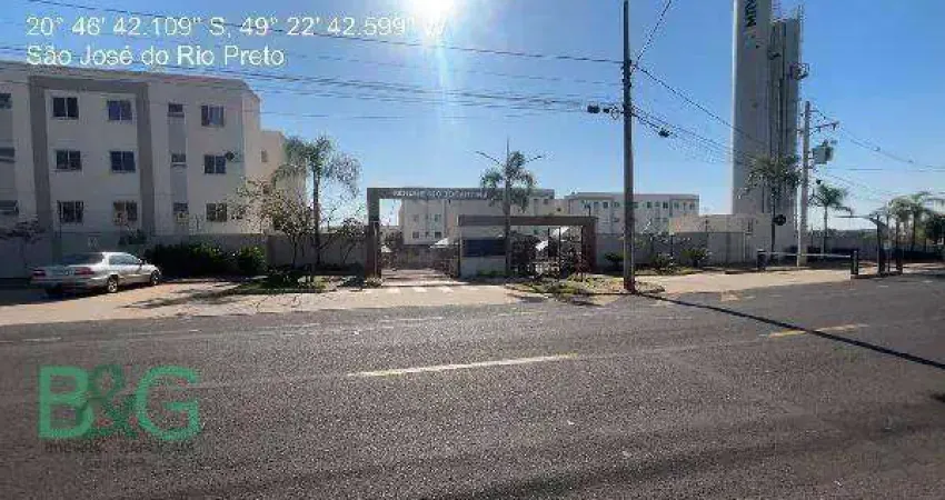 Apartamento com 2 dormitórios à venda, 39 m² por r$ 176.374 - vila clementina - são josé do rio preto/sp