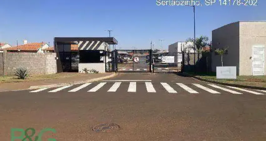 Casa com 2 dormitórios à venda, 43 m² por r$ 151.145 - terras da cidade - sertãozinho/sp