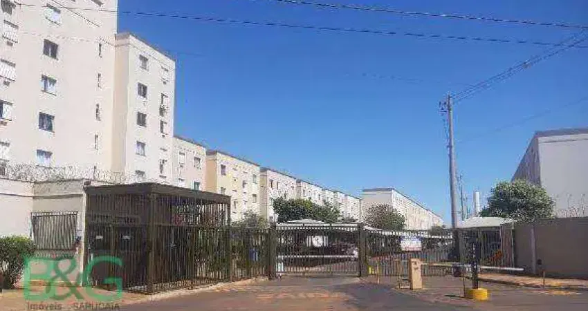 Apartamento com 2 dormitórios à venda, 40 m² por r$ 112.583 - jardim campo alegre - sertãozinho/sp